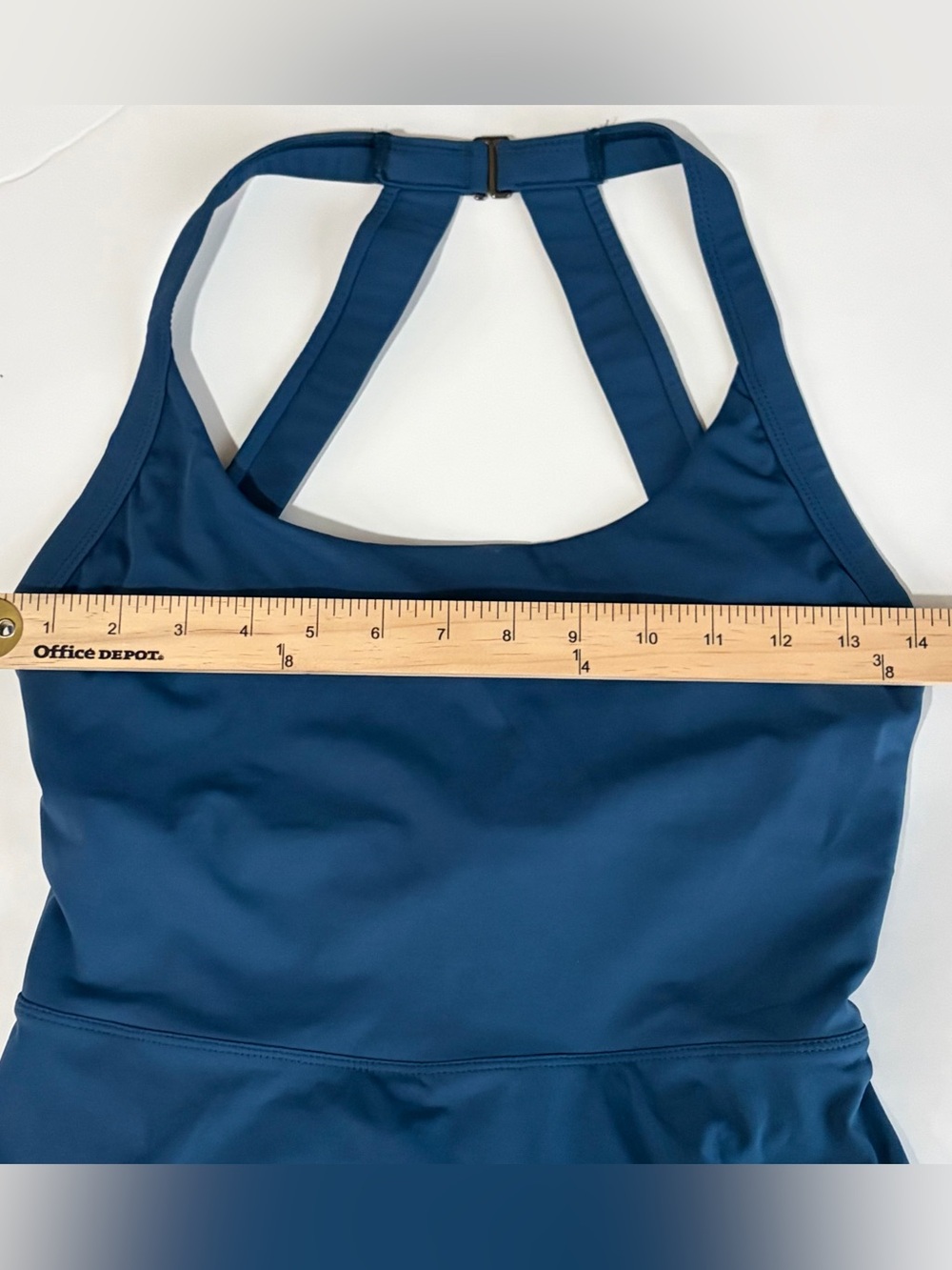 Halara Athletic Dress M Blue Softlyzero Airy Twisted Easy Peezy Dance Active NWT - Picture 6 of 11